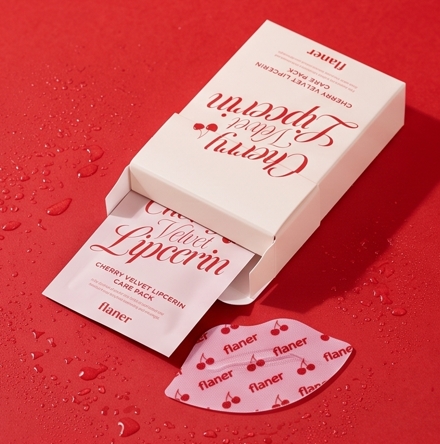 FLANER มาส์กบำรุงริมฝีปาก เชอร์รี่ เวลเวท Cherry Velvet Lipcerin Care Pack