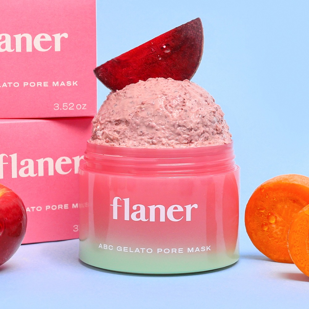 FLANER มาส์กกระชับรูขุมขน ABC เจลาโต้ ABC Gelato Pore Mask